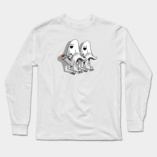Happy Ghosts Long Sleeve T-Shirt